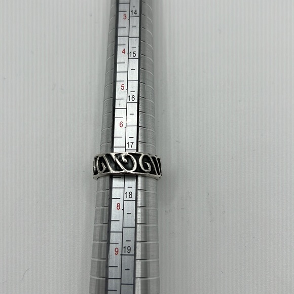 TAXCO TP-58 STERLING SILVER SCROLL RING SIZE 7 - Picture 5 of 7